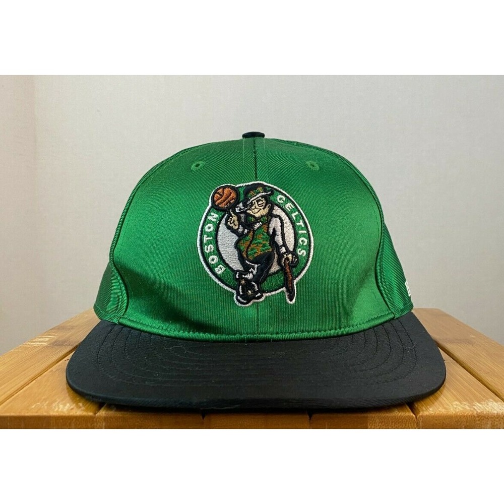 Boston Celtics Hardwood Classics Rare Satin 1986 NBA Fitted Hat Size Large 7 3/8